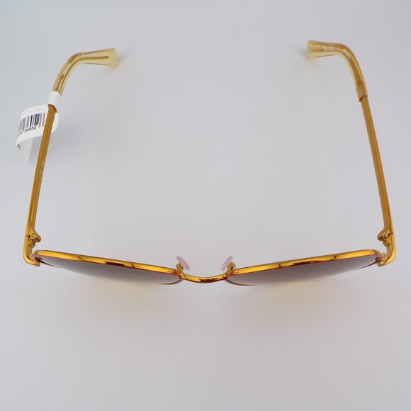 Swarovski Crystal Trimmed Ombre Butterfly Shades, Round Geometric Bordeaux Shiny main image 4